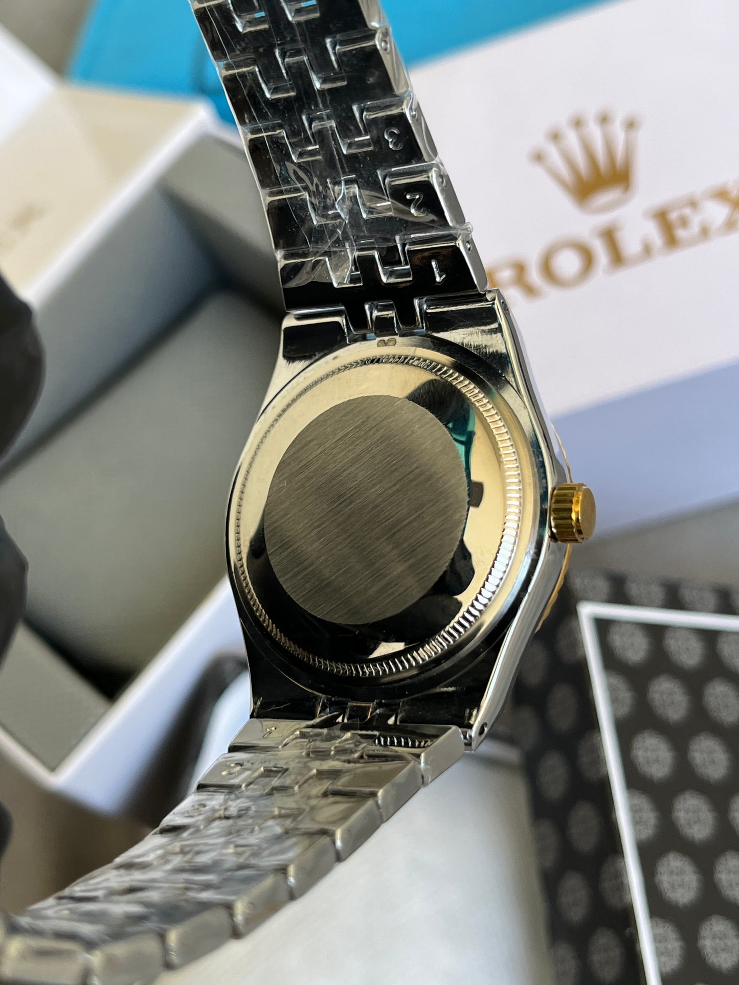 Rolex Watch 2025 Edition - Golden Dial
