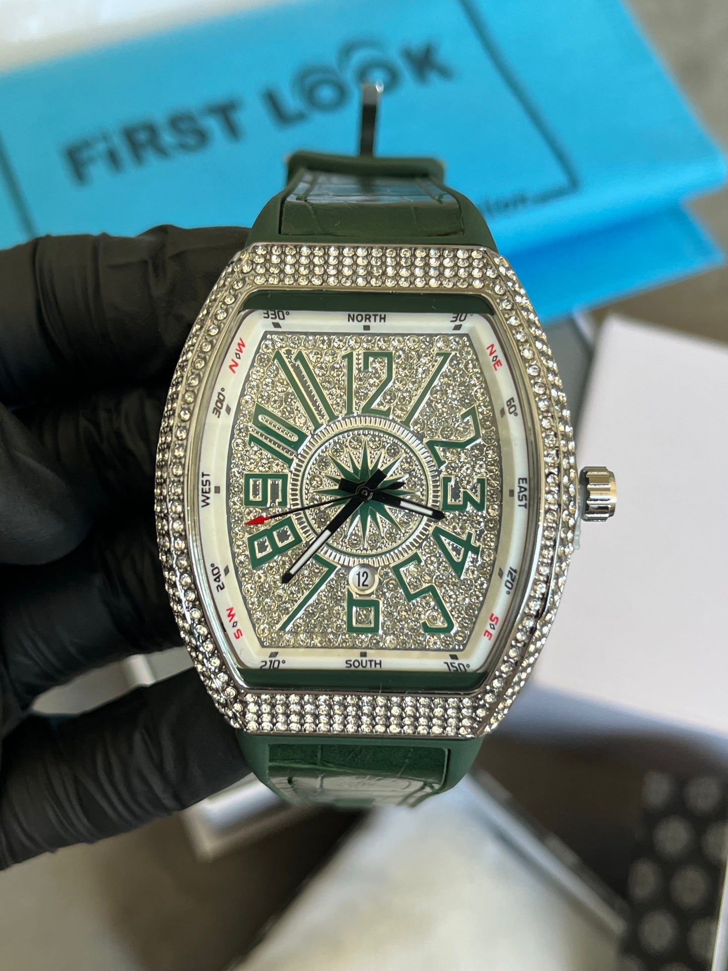 Frank Muller Luxury Watch – Silver with White Dial