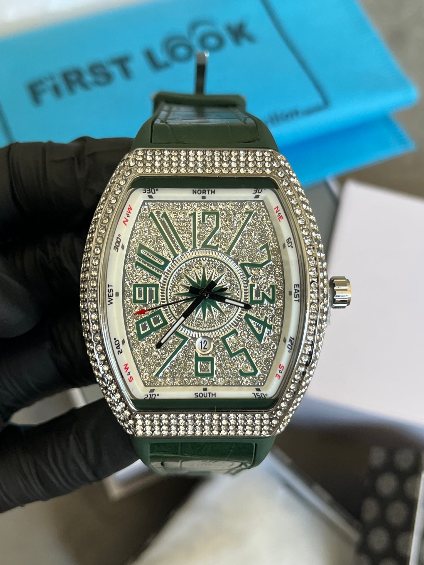 Frank Muller Luxury Watch – Silver with White Dial