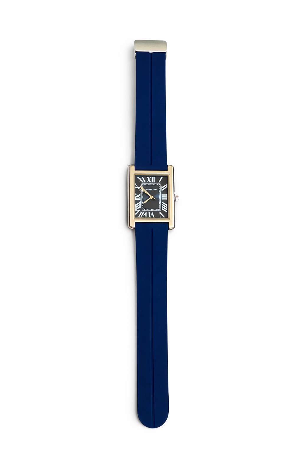 Universal Point Slim - Silver with Blue Dial